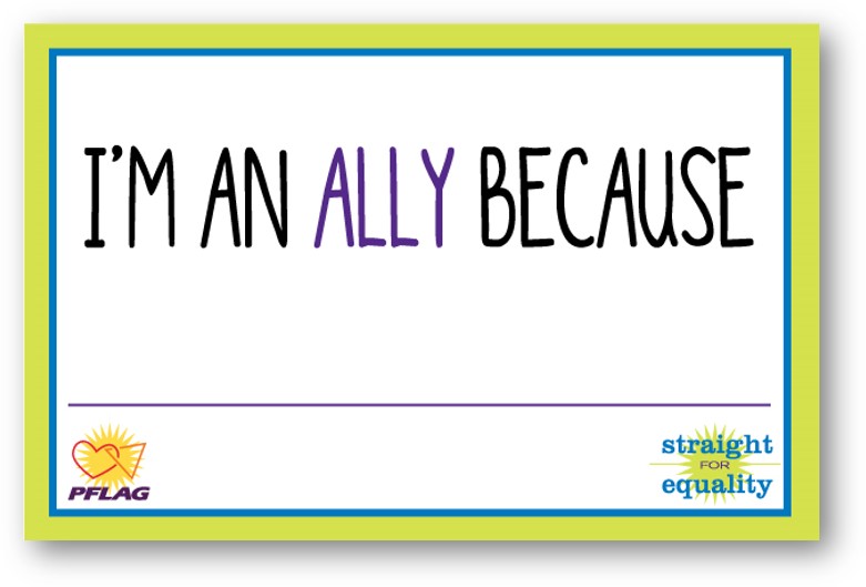"I'm an ally because..." Cards (pack of 50)